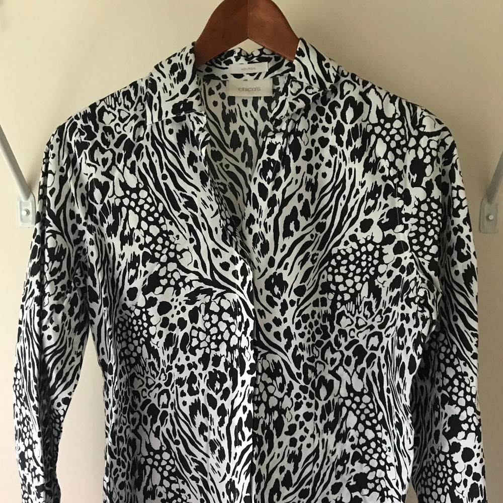 Chico's Long Sleeve Blouse